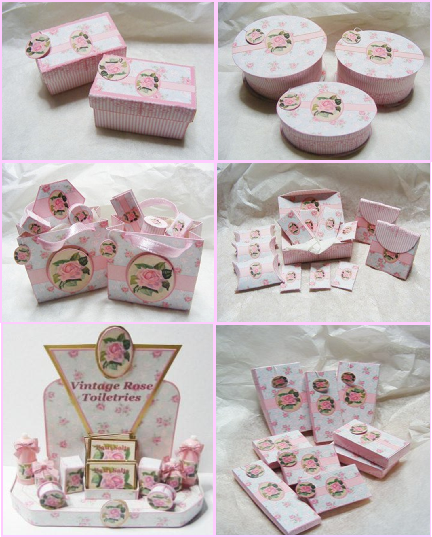 THE VINTAGE ROSE COLLECTION DESIGNS